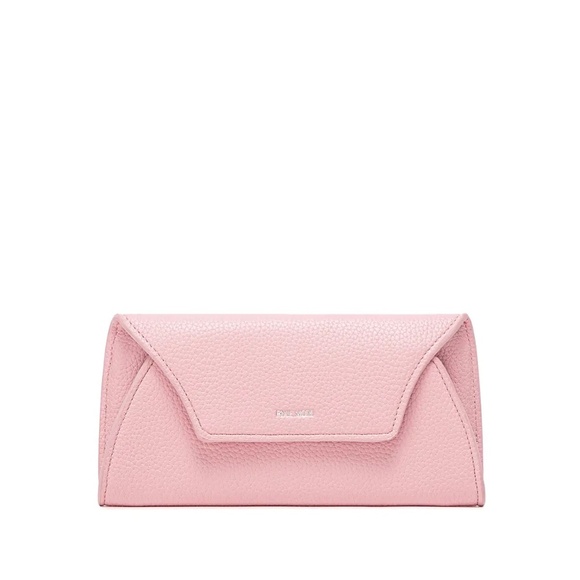 PIXIE MOOD Mavis Recycled Vegan Wallet in Light Pink | Pebbled Eco Chic * - Picture 1 of 4